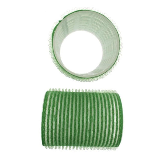 Santorini Velcro Rollers - Green 48mm - 12 pk - Beautopia Hair & Beauty