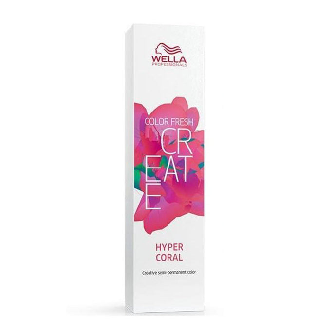 Wella Color Fresh Create Hyper Coral 60ml - Beautopia Hair & Beauty