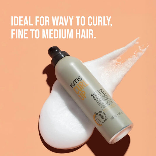 KMS Curl Up Wave Foam 200ml