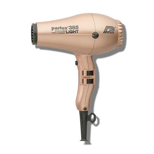 Parlux 385 Power Light Ceramic & Ionic Hair Dryer Light Gold