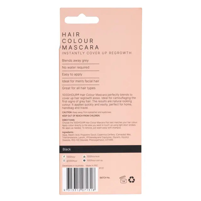 Load image into Gallery viewer, 1000 Hour Hair Mascara - Black
