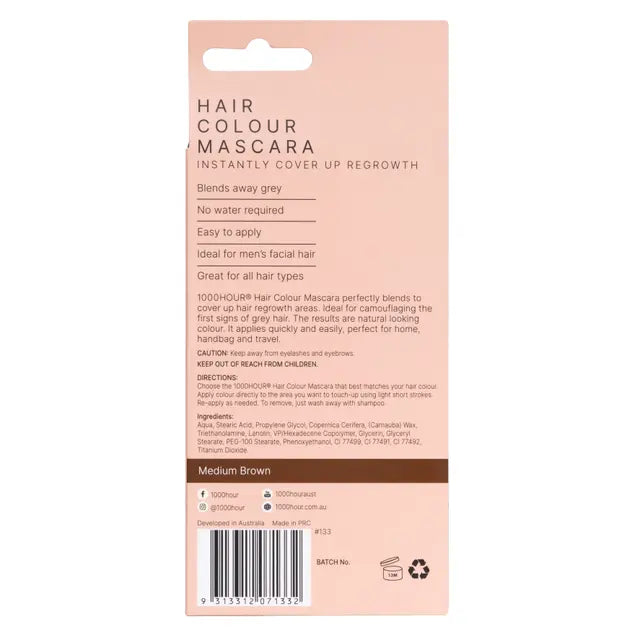 Load image into Gallery viewer, 1000 Hour Hair Mascara - Medium Brown
