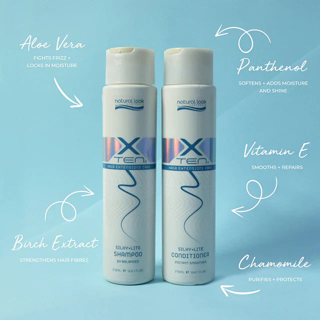 Load image into Gallery viewer, Natural Look X-Ten Silky-Lite Shampoo 375ml
