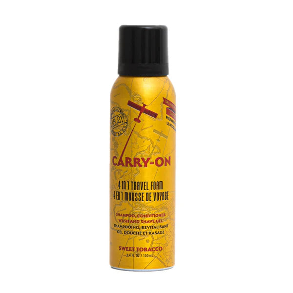 Load image into Gallery viewer, 18.21 Man Made 4-in-1 Travel Size Shower &amp; Shave Foam Gel Sweet Tobacco 100ml
