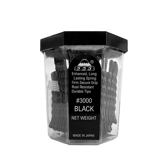 555 Bobby Pins No.3000 Black 200g