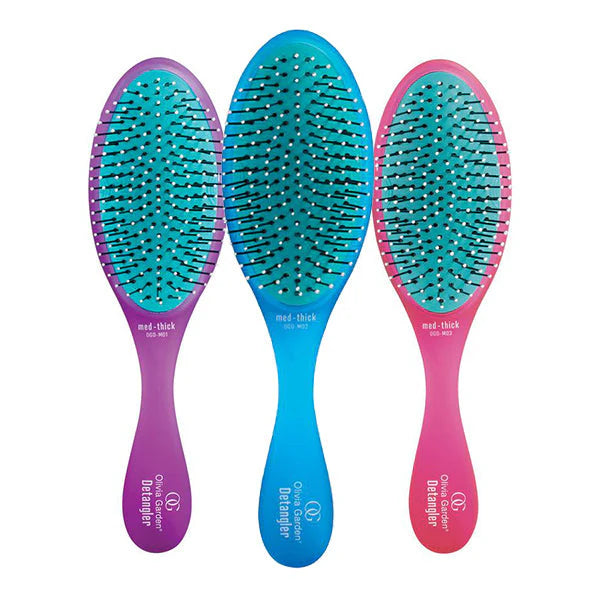 Load image into Gallery viewer, Olivia Garden Detangler Coloured Trio (Medium to Thick Hair)

