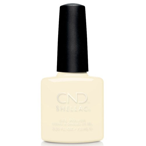 Load image into Gallery viewer, CND Shellac Gel Polish White Button Down 7.3ml
