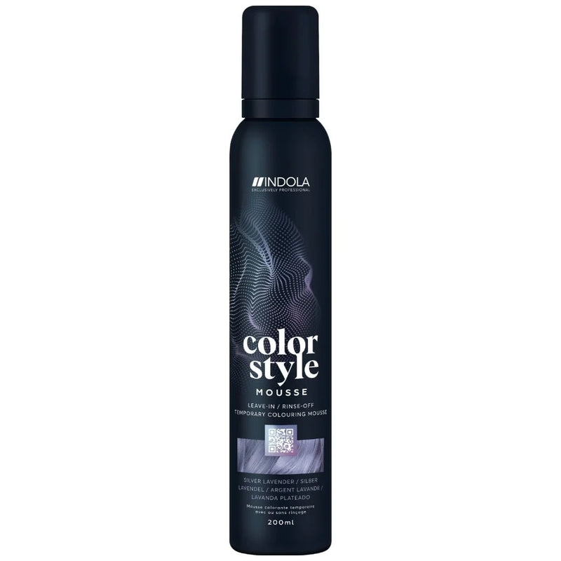 Load image into Gallery viewer, Indola Colour Style Mousse Silver Lavender 200ml
