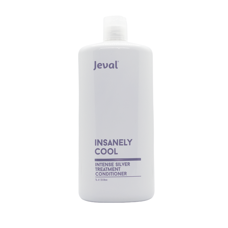 Load image into Gallery viewer, Jeval Insanely Cool Intense Silver Treatment Conditioner 1 litre - Beautopia Hair &amp; Beauty
