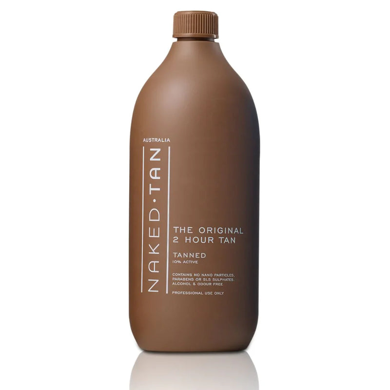 Load image into Gallery viewer, #Naked Tan Tanned (10%) 2 Hour Tan Solution 1L
