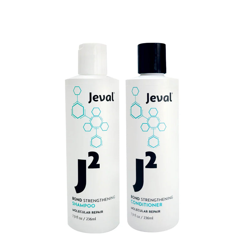 Load image into Gallery viewer, Jeval J2 Bond Strengthening Shampoo &amp; Conditioner Duo
