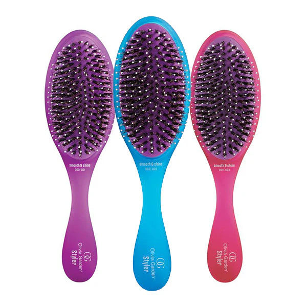 Load image into Gallery viewer, Olivia Garden Smooth &amp; Shine Styler Coloured Trio
