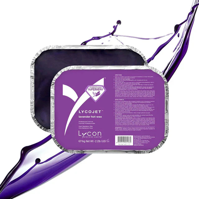 Load image into Gallery viewer, Lycon Lycojet Lavender Hot Wax 1kg
