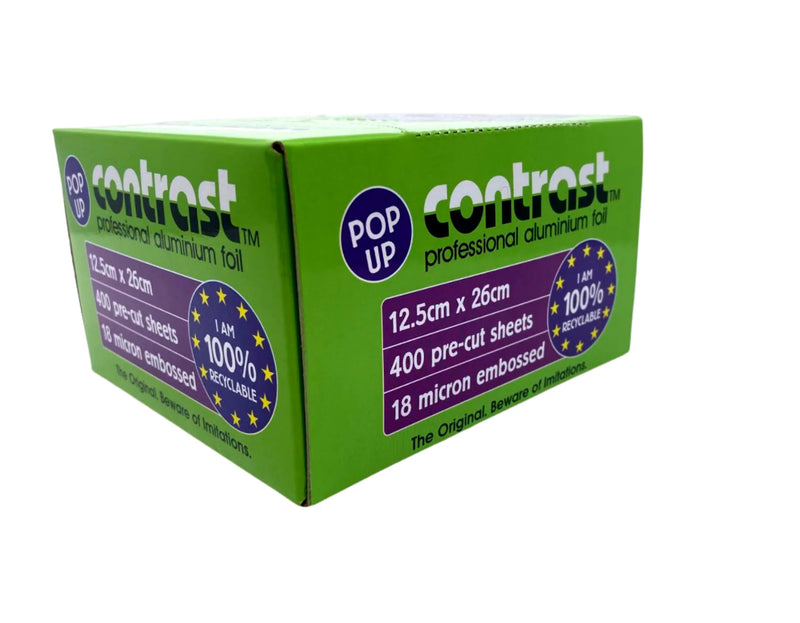 Load image into Gallery viewer, Contrast Professional Pop-Up Foil 12.5cm x 27cm – 400 Sheets
