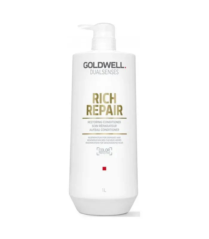 Load image into Gallery viewer, Goldwell Dualsenses Rich Repair 1 Litre Shampoo &amp; Conditioner Duo
