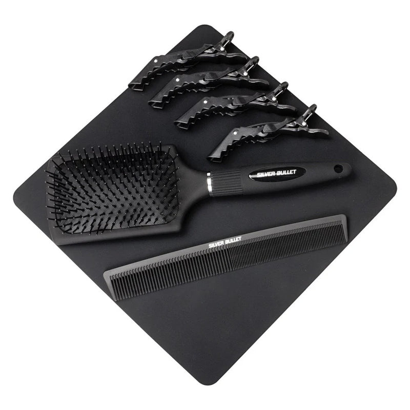 Load image into Gallery viewer, Silver Bullet Keratin 230 Titanium Hair Straightener 38mm Wide Plate
