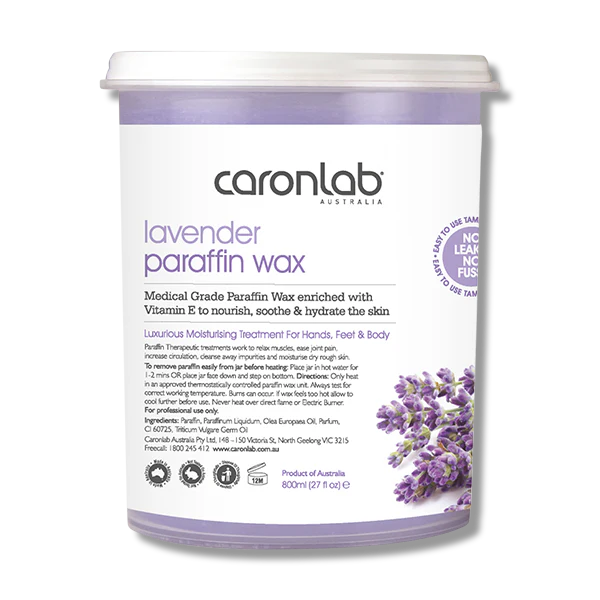 Load image into Gallery viewer, Caronlab Parrafin Wax Lavender 800ml
