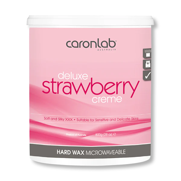 Load image into Gallery viewer, Caronlab Strawberry Creme Hard Wax 800ml
