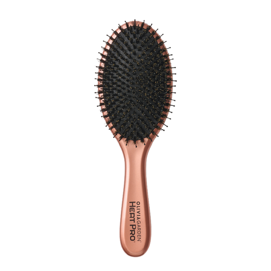 Olivia Garden Heat Pro Oval Boar Combo Paddle