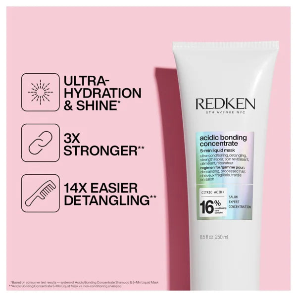 Load image into Gallery viewer, Redken Acidic Bonding Concentrate 5-Min Liquid Mask 250ml

