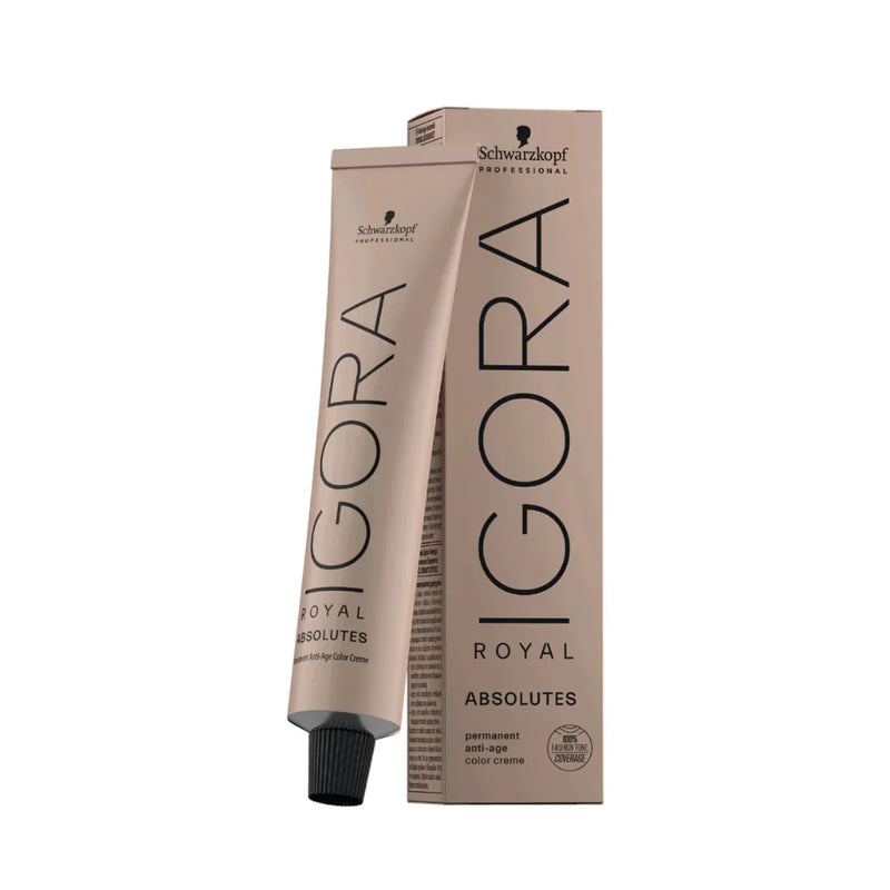 Load image into Gallery viewer, Schwarzkopf Igora Royal Permanent Colour Absolutes 8-01 Light Blonde Natural Cendré 60ml
