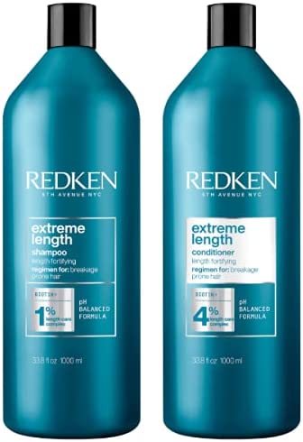 Load image into Gallery viewer, Redken Extreme Length Shampoo &amp; Conditioner 1L Duo
