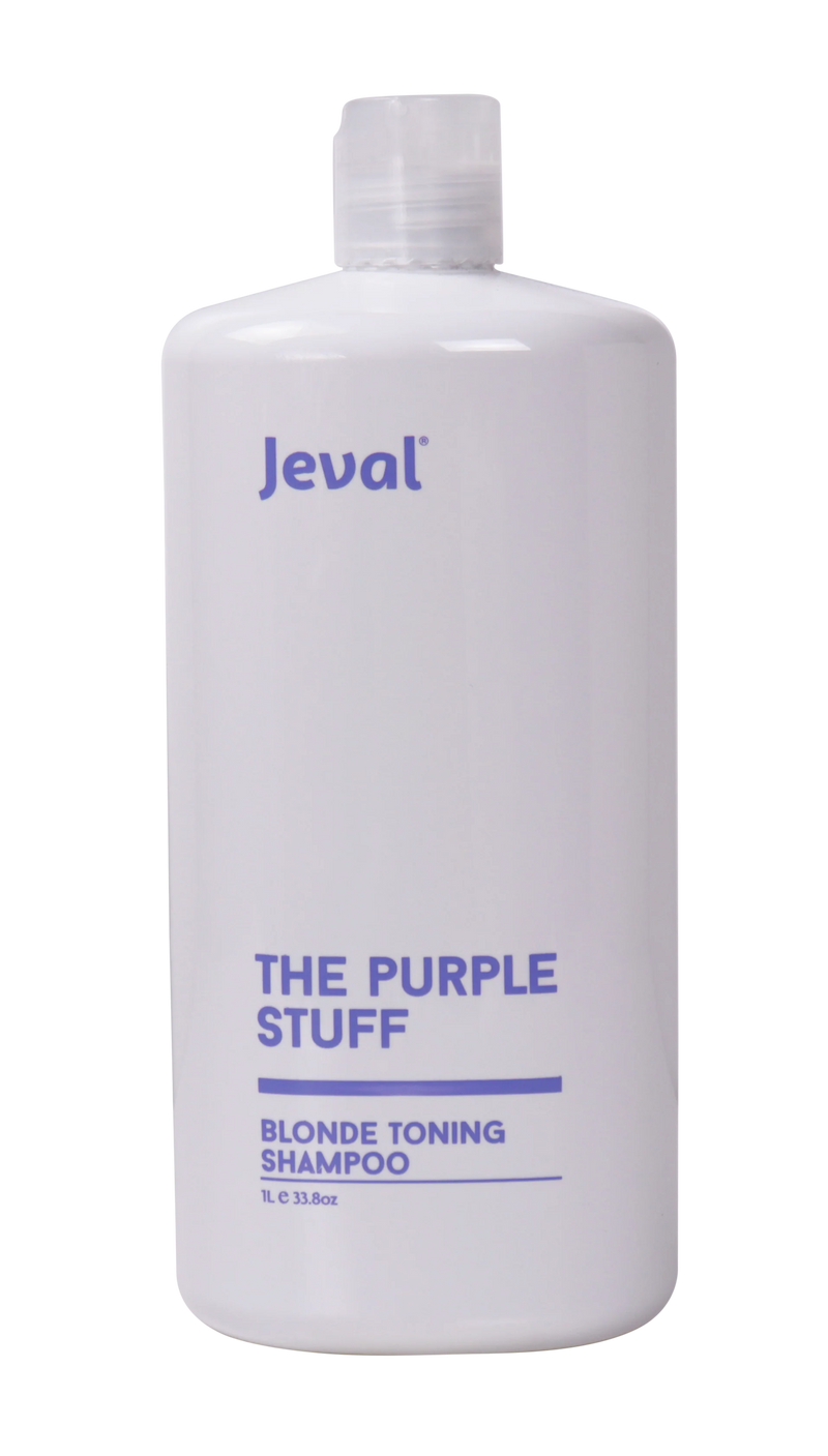 Load image into Gallery viewer, Jeval The Purple Stuff Blonde Shampoo 1 Litre
