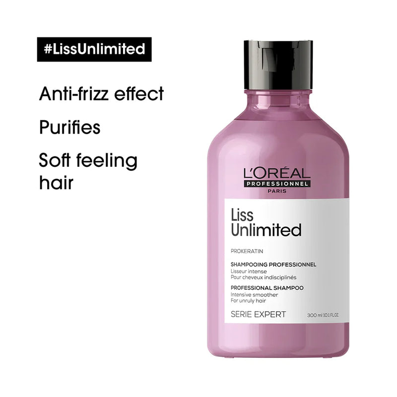 Load image into Gallery viewer, L&#39;oreal Professionnel Liss Unlimited Shampoo 300ml
