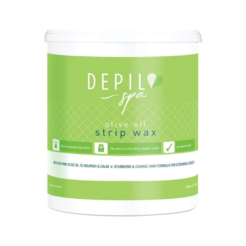 Load image into Gallery viewer, Depilspa Olive Oil Microwaveable Strip Wax 800ml

