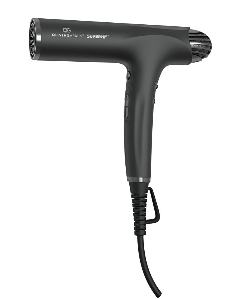 Load image into Gallery viewer, Olivia Garden SuperHP™ High Performance Professional Hair Dryer Matte Black
