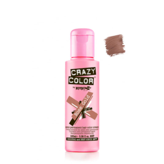 Crazy Color Semi Permanent Rose Gold Metallics