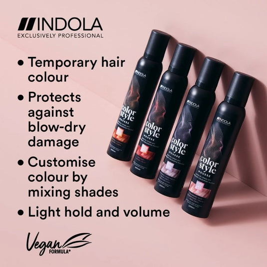 Indola Colour Style Mousse Copper 200ml