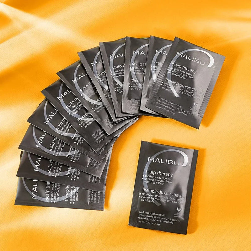 Load image into Gallery viewer, Malibu C Scalp Therapy Hair Treatment 5g
