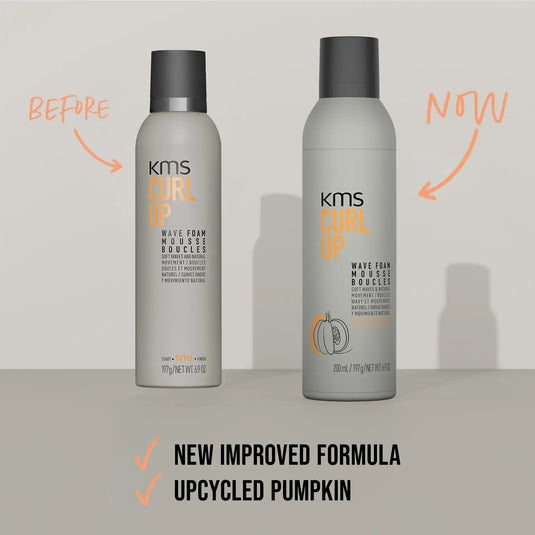 KMS Curl Up Wave Foam 200ml