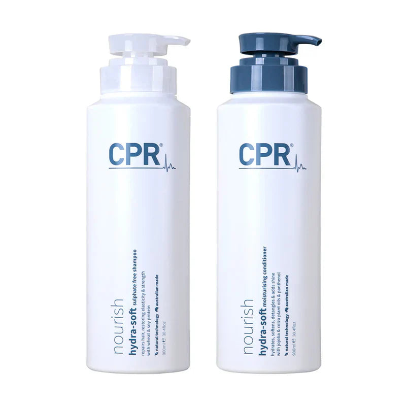Load image into Gallery viewer, CPR Nourish Hydra-Soft Shampoo &amp; Conditioner Duo 900ml

