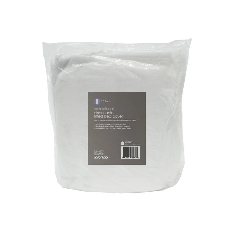 Load image into Gallery viewer, Caronlab Disposable Fitted Bed Cover White 10 Pack
