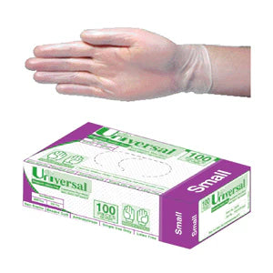 Beautopia Universal Clear Latex Glove Small 100pk