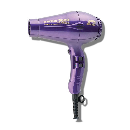 Parlux 3800 Ceramic & Ionic Hair Dryer Purple