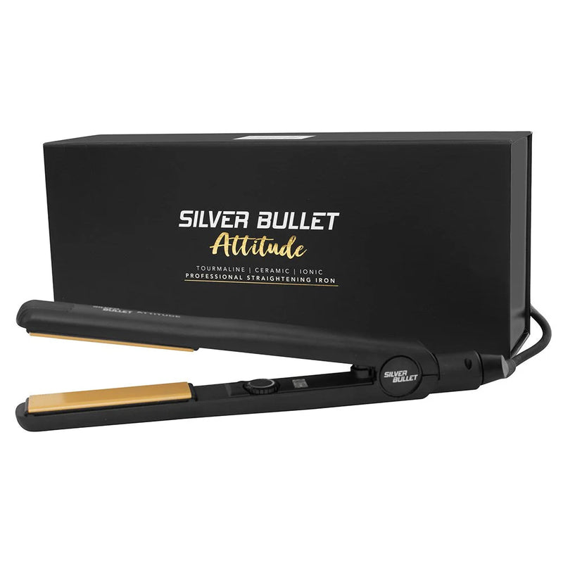 Load image into Gallery viewer, Silver Bullet Attitude Hair Straightener
