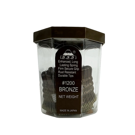 555 Bobby Pins No.1200 Bronze 100g