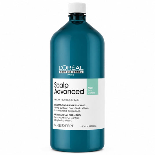 L'Oréal Professionnel Scalp Advanced Anti-Gras Oiliness Shampoo 1500ml