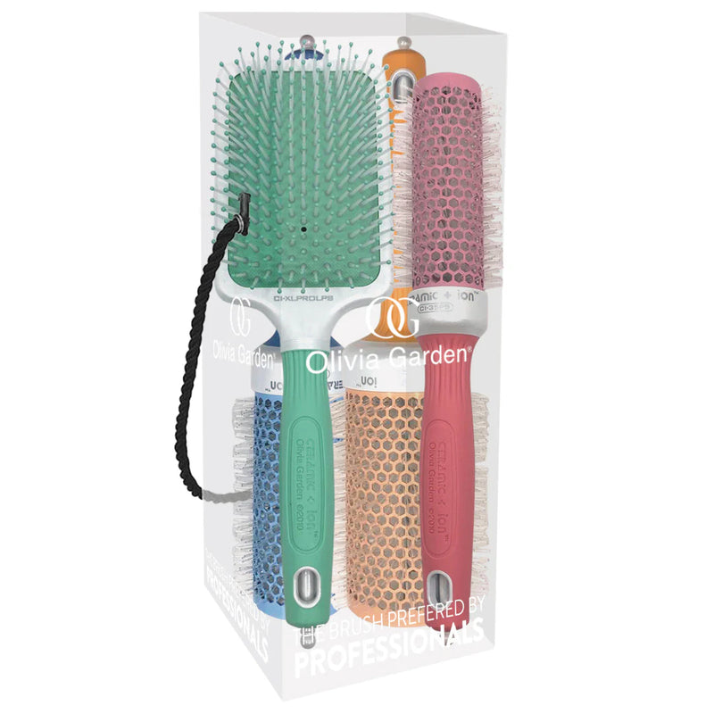 Load image into Gallery viewer, Olivia Garden Pastels Brush Box Set 4 Piece
