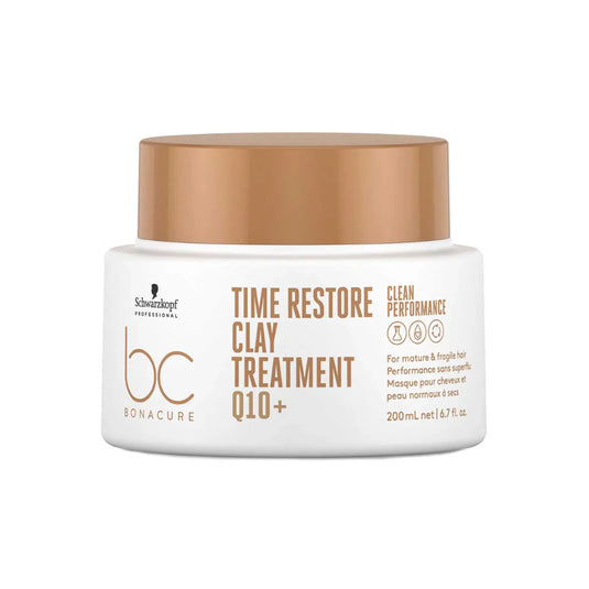 Schwarzkopf BC Clean Performance Q10+ Time Restore Clay Treatment 200ml