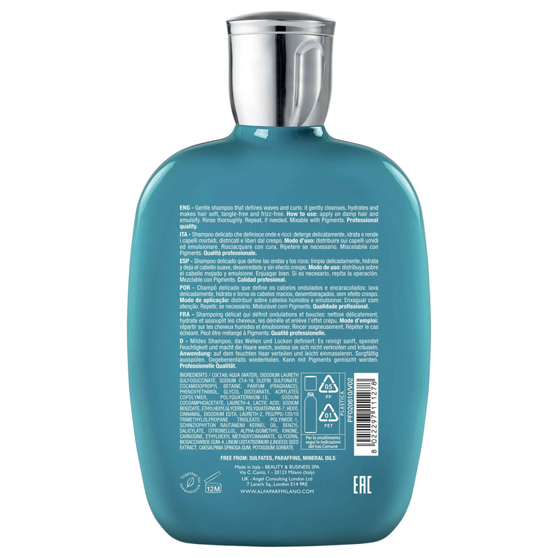 Load image into Gallery viewer, Alfaparf Milano Semi Di Lino Curls Enhancing Low Shampoo 250ml
