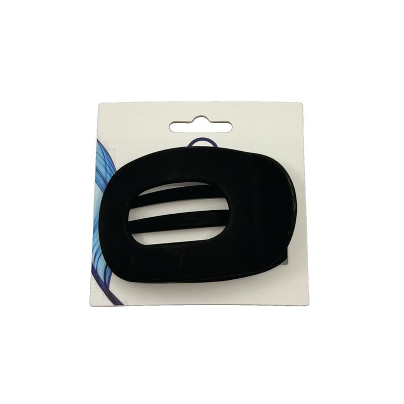Load image into Gallery viewer, Grace Curved Claw Clip Black
