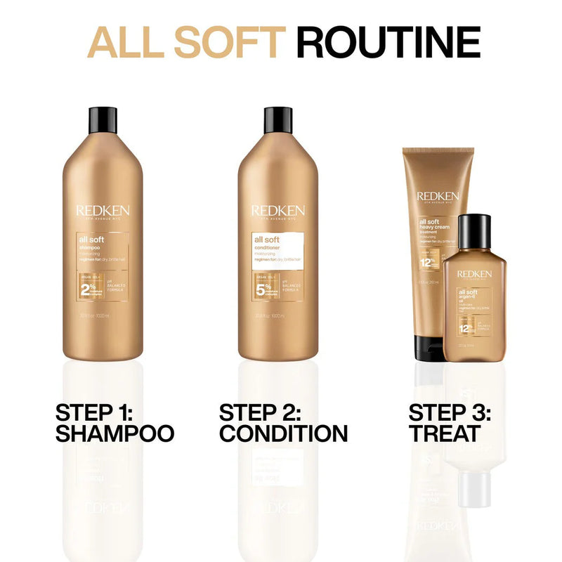 Load image into Gallery viewer, Redken All Soft Shampoo &amp; Conditioner 1L Duo
