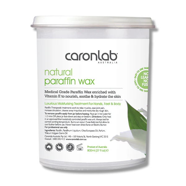 Load image into Gallery viewer, Caronlab Parrafin Wax Natural 800ml
