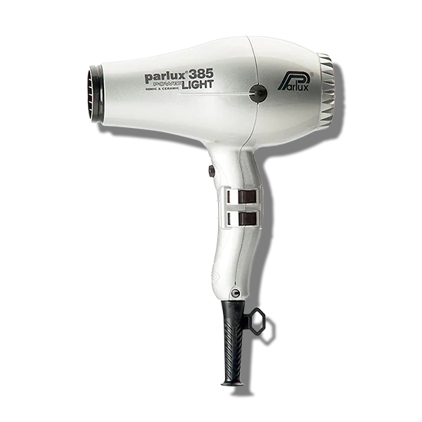 Load image into Gallery viewer, Parlux 385 Power Light Ceramic &amp; Ionic Hair Dryer Silver
