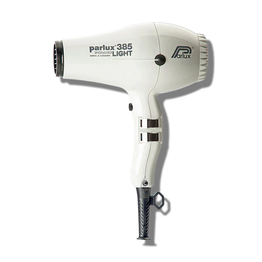 Parlux 385 Power Light Ceramic & Ionic Hair Dryer White