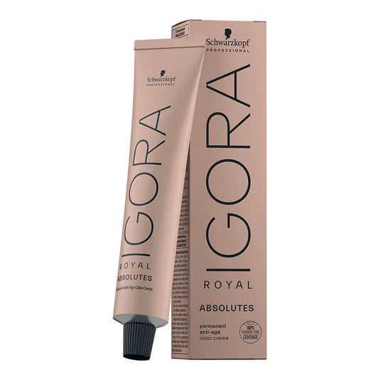 Schwarzkopf Igora Royal Permanent Colour Absolutes 8-140 Light Blonde Cendré Beige Natural 60ml